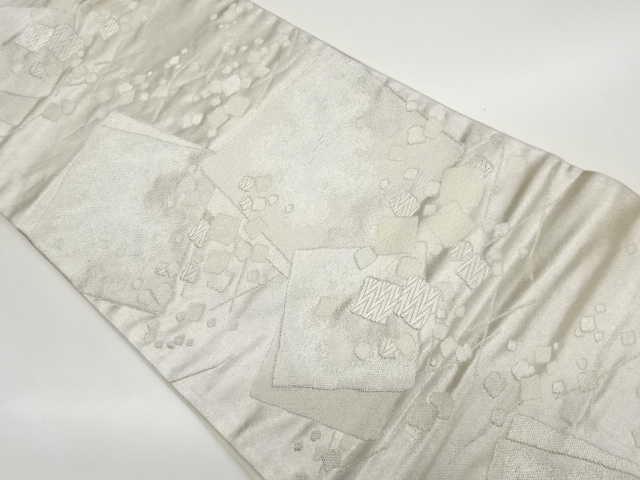 JAPANESE FUKURO OBI / WOVEN SHIKISHI PATTERN